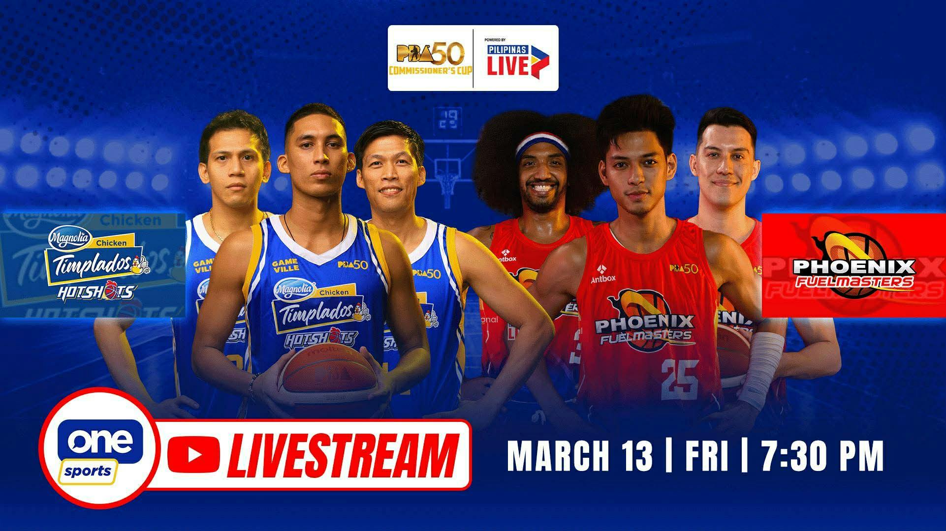 PBA LIVESTREAM | Magnolia vs Phoenix | Season 50 Commissioner